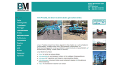 Desktop Screenshot of bm-maschinenbau.de